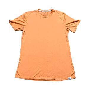 Patagonia Orange Short Sleeve Base Layer Size Medium